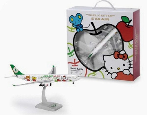 画像1: 1/200　EVA AIR Hello Kitty A330-300 [Loves Apples] (1)