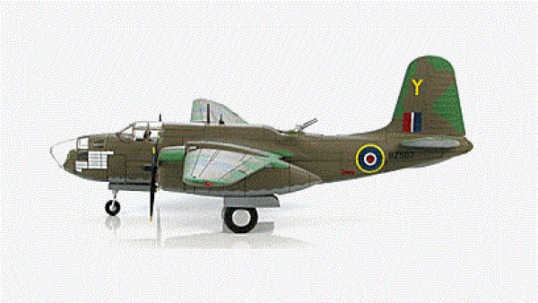 画像1: HOBBY MASTER 1/72 ボストンMk.4 "イギリス空軍 第18飛行隊" (1)