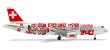 画像2: herpa wings 1/400 A320 SWISS International Airlines "EM 2008" [HB-IJM] (2)