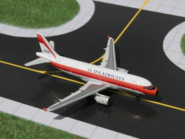 画像1: A319 U.S Airways "PSA Heritage Jet" [N742PS] (1)