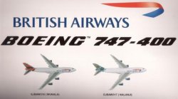 画像2: B747-400 British Airways Twin Pack