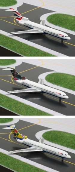 画像1: B727-200 British Airways (3-pack)