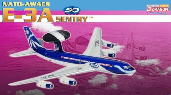 画像1: DRAGON WARBIRDS SERIES 1/400 NATO-AWACS E-3A SENTRY "NATO 50th Anniversary" (1)