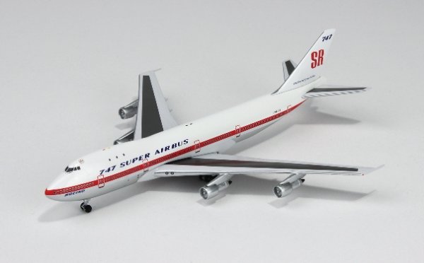 画像1: Inflight 1/500 B747-100SR Boeing Super Airbus [JA8114] (1)