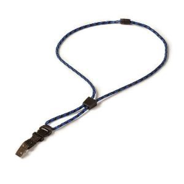 画像1: Card Lanyard Blue / Black (1)