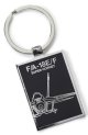 F/A-18E Super Honet Midnight Silver Keychain