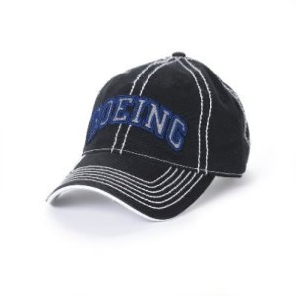 画像1: Boeing Varsity Heavy Stitch Hat - Black (1)