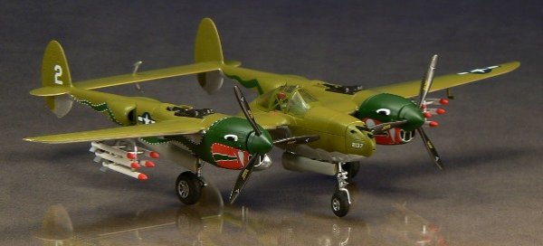 画像1: Witty Wings 1/72 P-38 Lightning "Dragon Tail" (1)