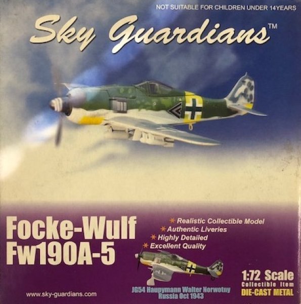 画像1: Witty Wings 1/72 Focke-Wulf Fw190A-5 "JG54 Haupymann Waiter Norwotny Russia Oct 1943" (1)