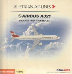 画像1: Star Jets 1/500 A321 Austrian Airlines [OE-LBD]