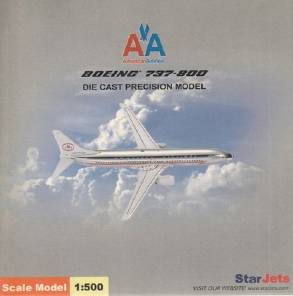 画像1: Star Jets 1/500 B737-800　American Airlines　[N951AA]　ポリッシュ (1)