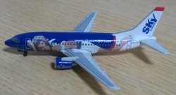 画像1: Phoenix Models 1/400 　B737-500 SkyEurope Airlines　［HA-LKO］