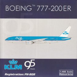 画像1: Phoenix 1/400 B777-200ER KLM 95th [PH-BQB]