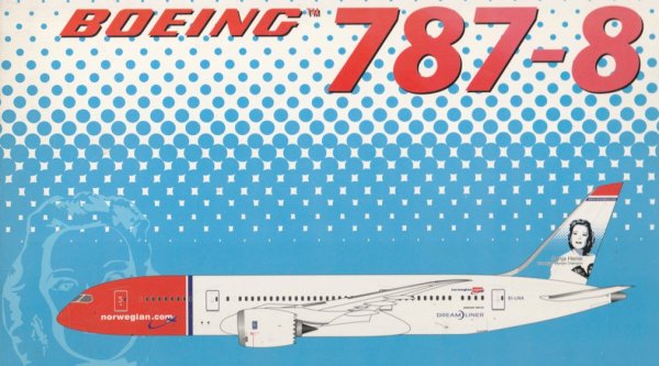 画像1: Phoenix 1/200　B787-8　Norwegian　［EI-LNA］ (1)