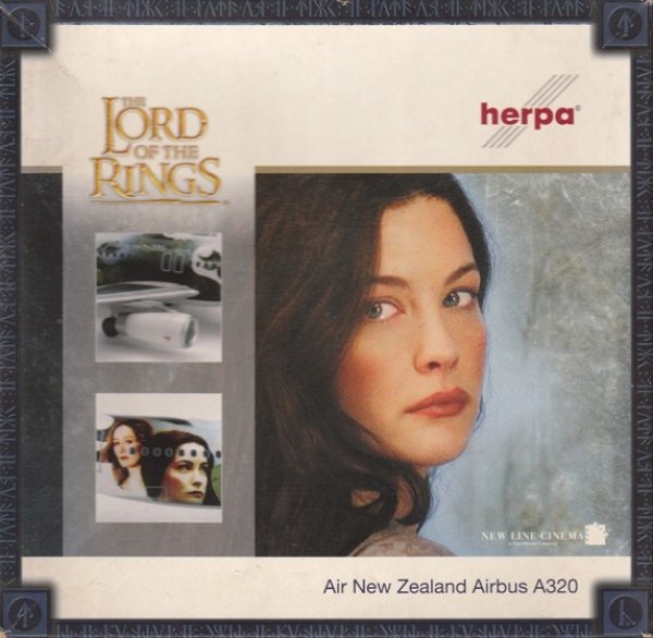 画像1: herpa 1/200 A320　New Zealand "Arwen & Eowyn"　 [ZK-OJA] (1)