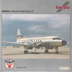 画像1: herpa 1/200 Convair CV-440 Continental Airlines [N90862]