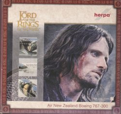 画像1: herpa wings 1/400 B767-300 Air New Zealand "Lord of the Rings-Aragorn" [ZK-NCG]