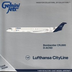 画像1: GeminiJets製　1/400　  Lufthansa CRJ900LR [D-ACND]