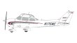 画像2: General aviation 1/72　Cessna 172S Skyhawk SP Sporty's Academy Sporty's Pilot Shop [N176ME]  (2)