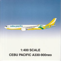 画像1: GemiJets　1/400　Cebu Pacific A330-900neo [RP-C3900]
