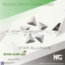 画像1: NG MODEL　1/400　EVA AIR / エバー航空/エヴァエア/長栄航空 star alliance B787-10 B-17812