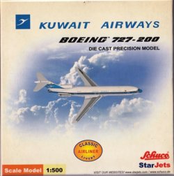 画像1: Star Jets 1/500 B727-200 Kuwait Airways [9K-AFA]