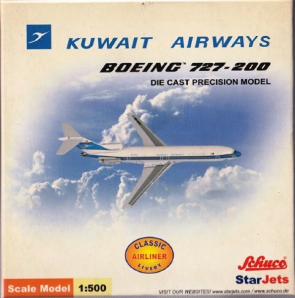 画像1: Star Jets 1/500 B727-200 Kuwait Airways [9K-AFA] (1)