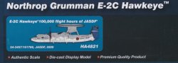 画像1: HOBBY MASTER製　1/72　E-2C ホークアイ 航空自衛隊 100,000時間無事故達成記念塗装