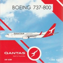 画像1: Phoenix製　1/400　Qantas Airways  / カンタス航空 B737-800 VH-VZW