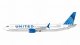 [予約]　GeminiJets製　1/400　United Airlines / ユナイテッド航空 B737 MAX9 N37555