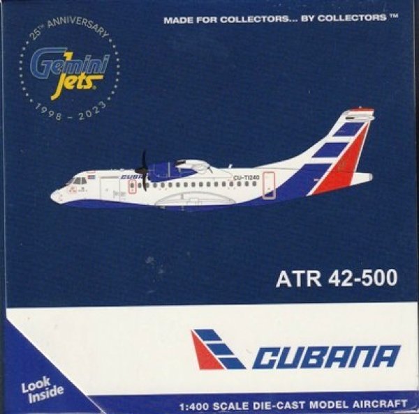 画像1: GEMINI JETS CUBANA ATR-42-500 CU-T1240 (1)