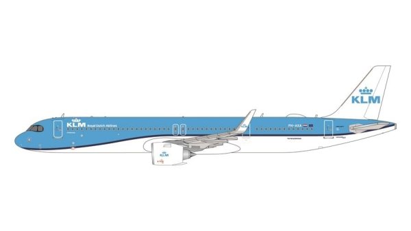 画像1: [予約]　GEMINI JETS製　KLM / KLMオランダ航空 A321neo PH-AXA 1:400 (1)