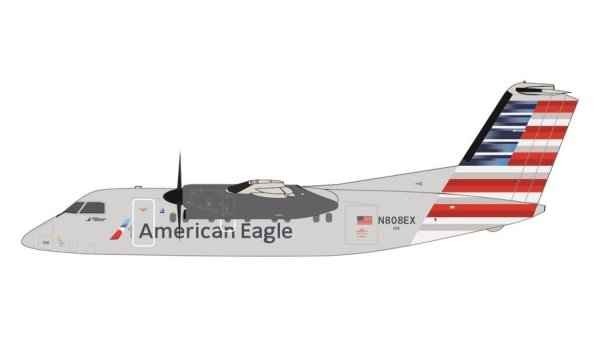 画像1: [予約]　GEMINI JETS製　American Eagle / アメリカン・イーグル DHC-8 100 N808EX 1:400 (1)