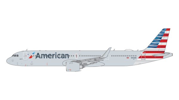 画像1: [予約]　GEMINI JETS製　American Airlines / アメリカン航空 A321neo N413AN 1:400 (1)