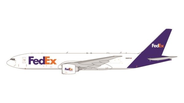 画像1: [予約]　GEMINI JETS製　FedEx / フェデックス Revised Livery B777-200LRF N895FD 1:400 (1)