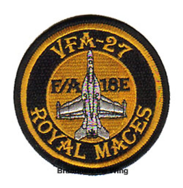 画像1: VFA-27 "Royal Maces" 肩パッチ (1)