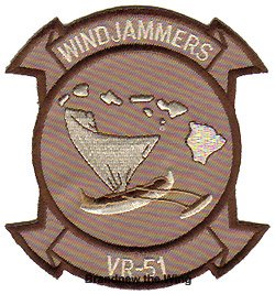 画像1: VR-51 "Windjammers" スコードロンパッチ(デザート)
