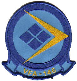 画像1: VFA-146 "Blue Diamonds" スコードロンパッチ