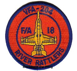 画像1: VFA-204 "River Rattlers" 肩丸パッチ