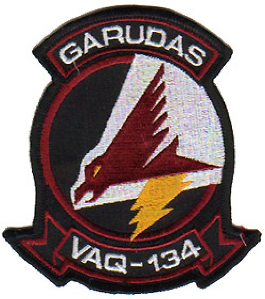 画像1: VAQ-134 "Garudas" スコードロンパッチ (1)