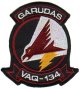 VAQ-134 "Garudas" スコードロンパッチ