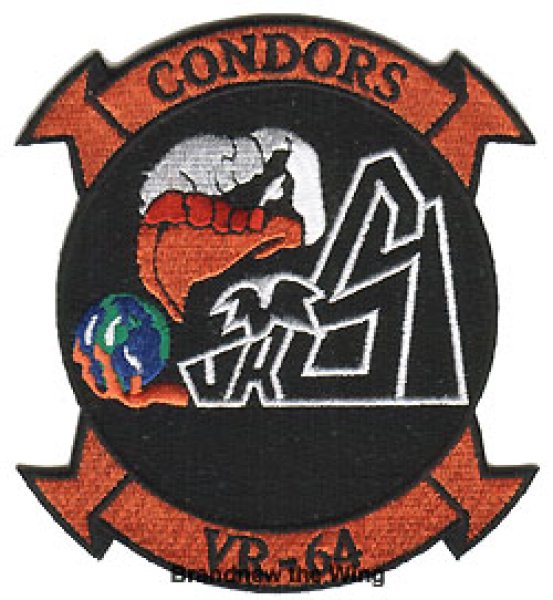 画像1: VR-64 "Condors" スコードロンパッチ (1)