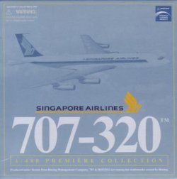 画像1: Ｂ７０７－３２０　シンガポール航空　（缶入り）