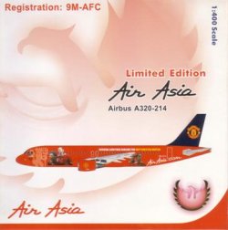 画像1: Phoenix 1/400　A320-200　エアアジア　［9M-AFC］