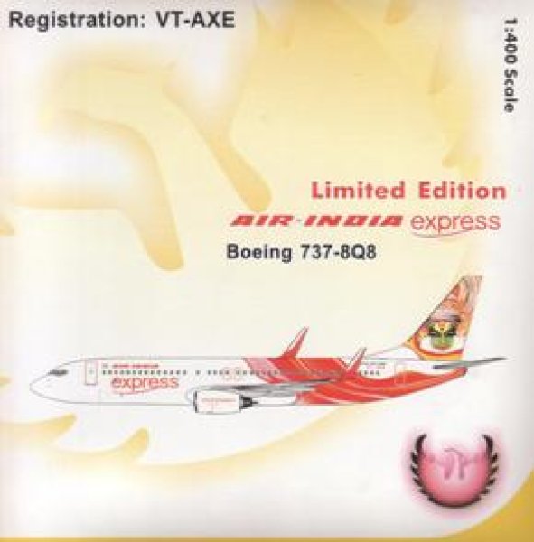 画像1: Phoenix 1/400　B737-800　エアインディア　[VT-AXE] (1)