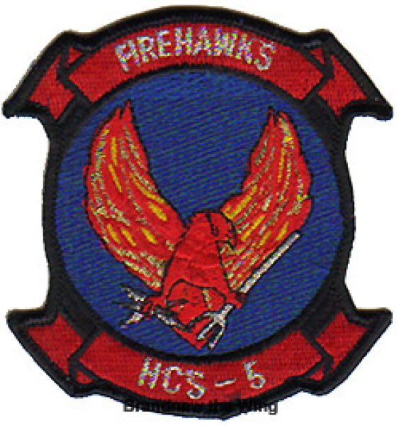 画像1: HCS-5 "Firehawks" スコードロンパッチ (1)