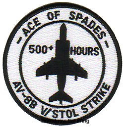 画像1: VMA-231 "Ace of Spades" 500飛行時間肩パッチ