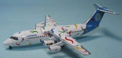 画像1: ＢＡｅ１４６　サベナ航空　OO-DWD　75th　ANNIVERSARY