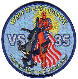 画像1: VS-35 "Blue Wolves" Last WESTPAC Cruise 2004
