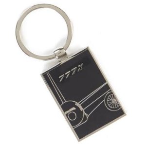 画像: 777X Midnight Silver Keychain